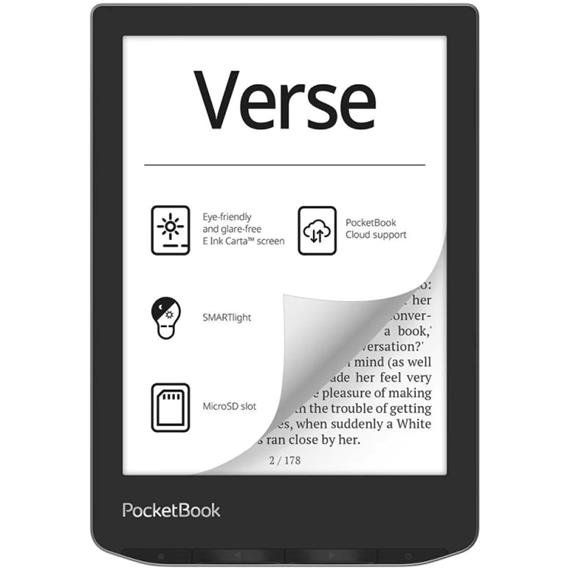 Pocketbook Verse Mist Gris Libro Electrónico 6" Smartlight Wifi