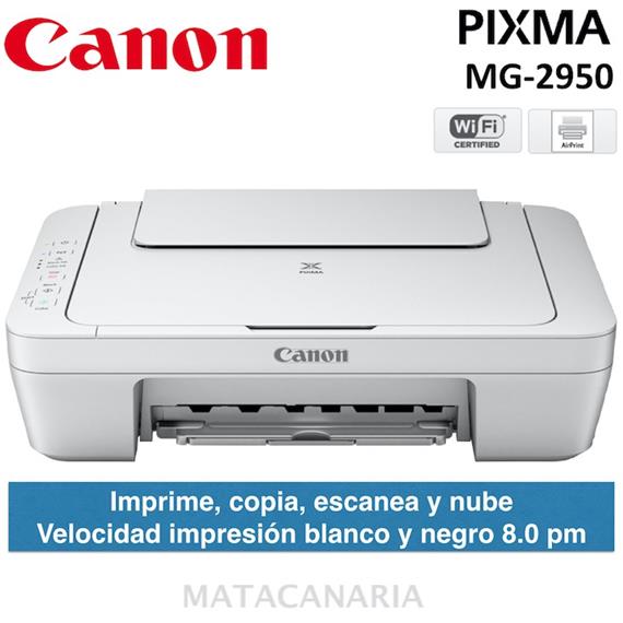 CANON MG2950 WIFI PIXMA IMPRESORA