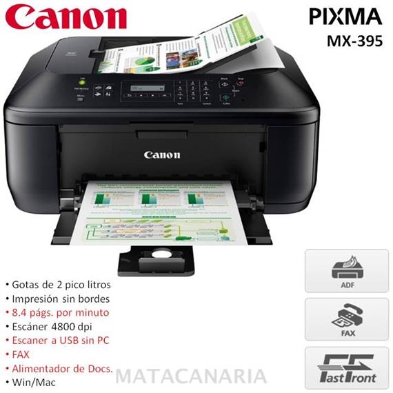 CANON MX-395 PRINTER PIXMA