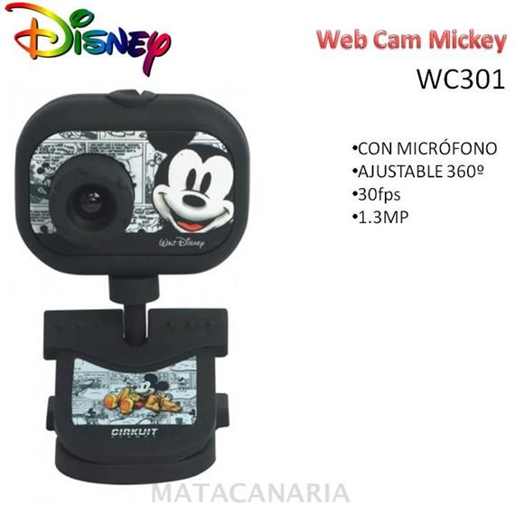 DISNEY DSY-WC301 DISNEY CÁMARA WEB 1.3MPX