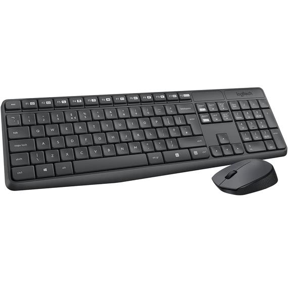 Teclado y Ratón Logitech MK235 Inalámbrico