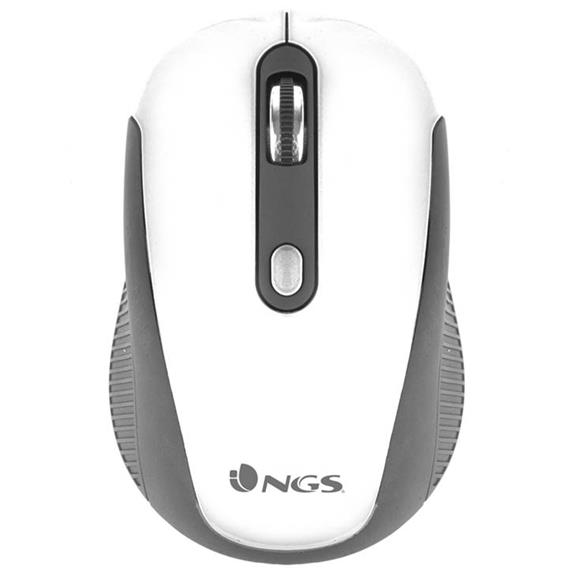 Ratón Ngs HAZE Óptico Inalámbrico 2.4GhZ Blanco