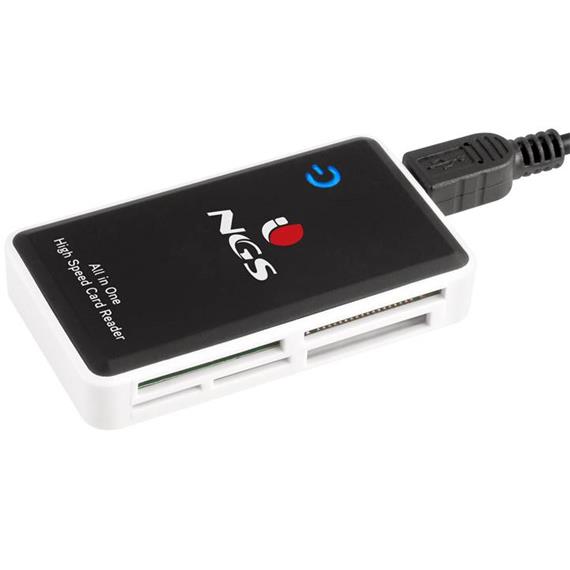 LECTOR NGS USB 2.0 ALL IN ONE (SD, CF, MICRO)