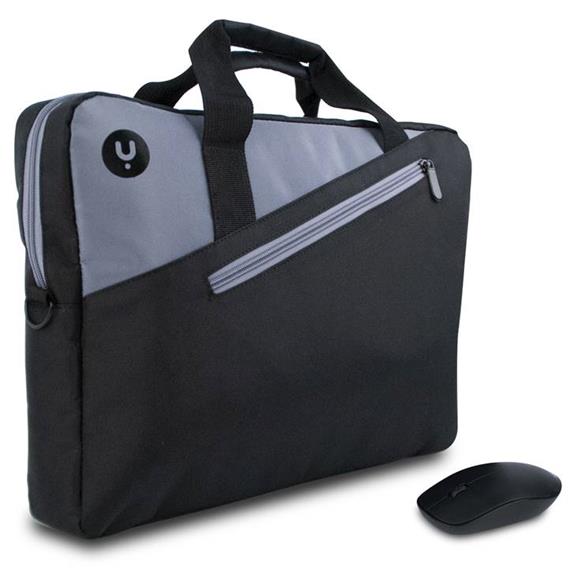 FUNDA MALETÍN NGS MASTER KIT+ RATÓN 15.6" BLACK