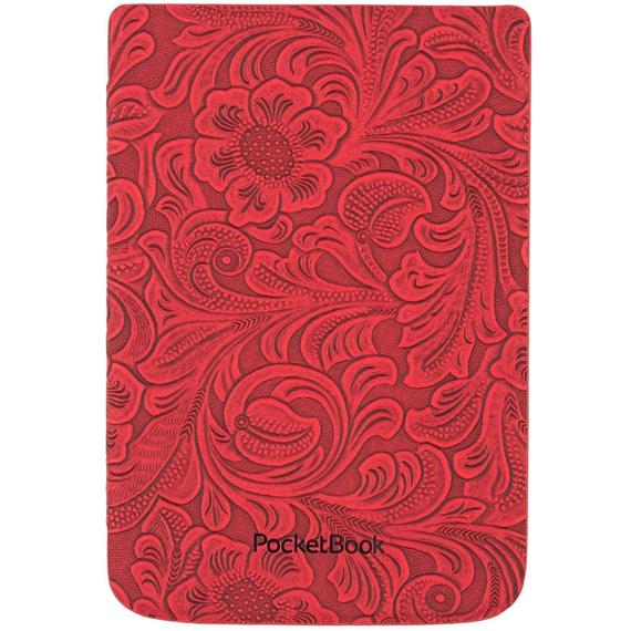 Pocketbook Funda Floral Red (HPUC-632-R-F)