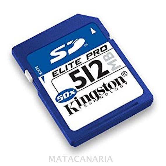 KINGSTON SD 512MB ELITE PRO 50X