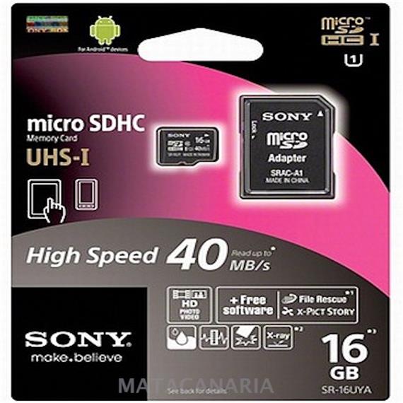 SONY MICRO SD 16GB