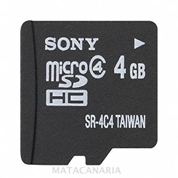 SONY MICRO SDHC 4GB CLASS 4