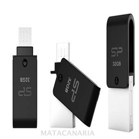 SP 016GBUF2X21V1K DUAL USB DRIVE 16GB MOBILEX21 OTG