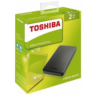 Disco Duro Externo TOSHIBA 2 TB USB 3.2 CANVIO BASIC