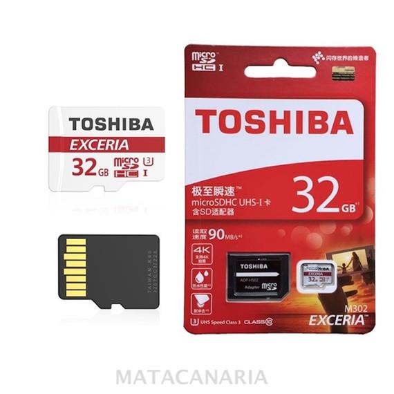 TOSHIBA MICRO 32GB CLASS 10