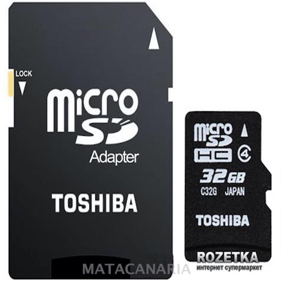 TOSHIBA MICROSDHC 32GC CLASS4