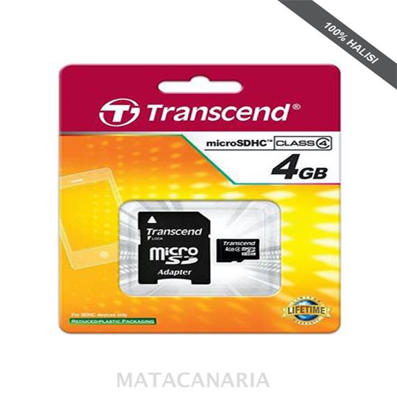 TRANSCEND MICRO SDHC 4GB CLASS4