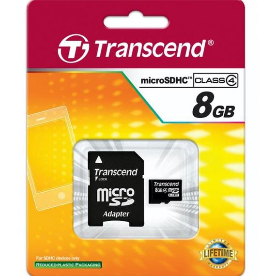 TRANSCEND MICRO SDHC 8GB CLASS4