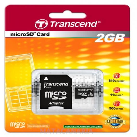 TRANSCEND MINI SD 2GB