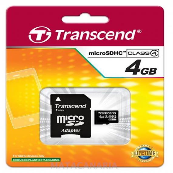 TRANSCEND MINI SDHC 4GB