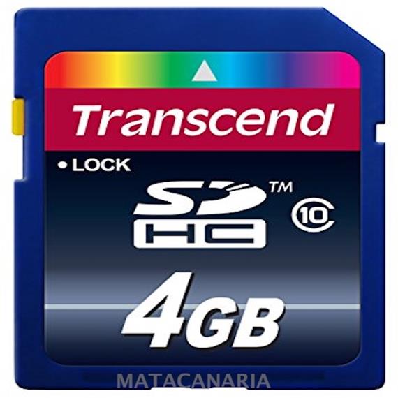 TRANSCEND SDHC 4GB CLASS10