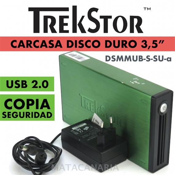 TREKSTOR CARCASA HD D-S MAXI 500 GB USB 2.0