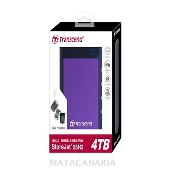 TRANSCEND STOREJET 25H3 4TB 3.0