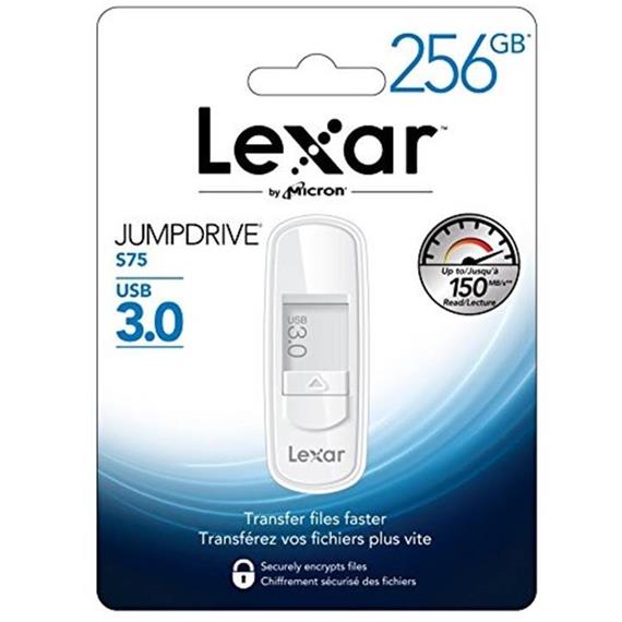 MEM. USB 256GB 3.1 LEXAR LJDS75 JUMPDRIVE