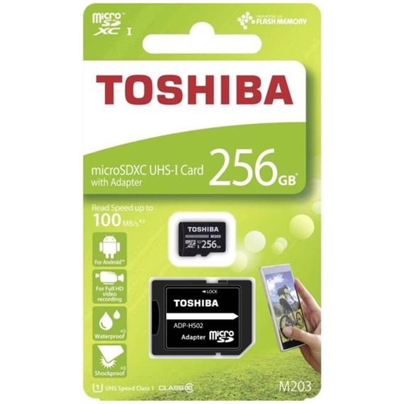 TOSHIBA MICRO SDXC UHS-I 100MB 256GB CLASS10