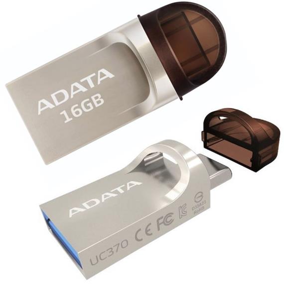 MEM. USB 16GB OTG ADATA UC370 USB-C