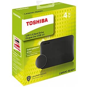 DISCO DURO EXTERNO TOSHIBA 4 TB USB 3.0 CANVIO BASIC