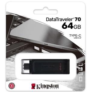 MEM. USB-C 64GB 3.2 KINGSTON DT70