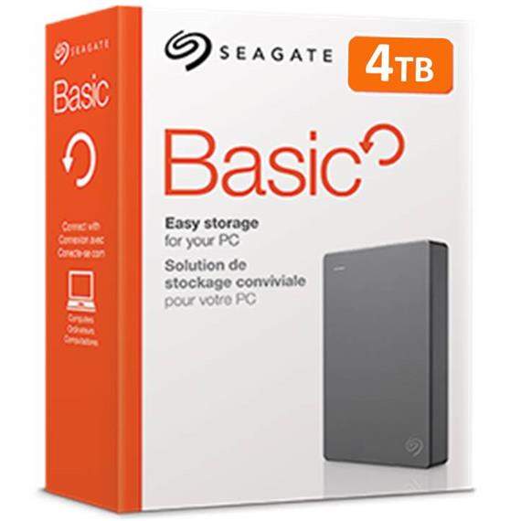 DISCO DURO EXTERNO SEAGATE 4 TB USB 3.0 BASIC 2.5 BLACK