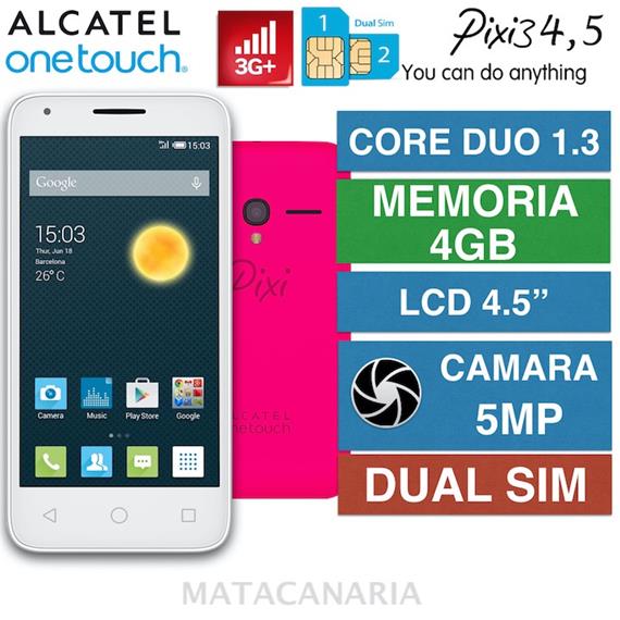 ALCATEL 4027D PIXI 3 4.5 PINK