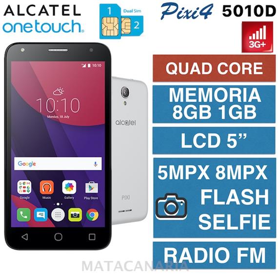 ALCATEL 5010D PIXI 4 (5) 3G DS WHITE