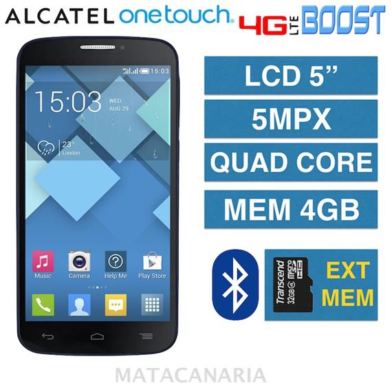 ALCATEL ONETOUCH BOOST VIEW 5.0 BLACK