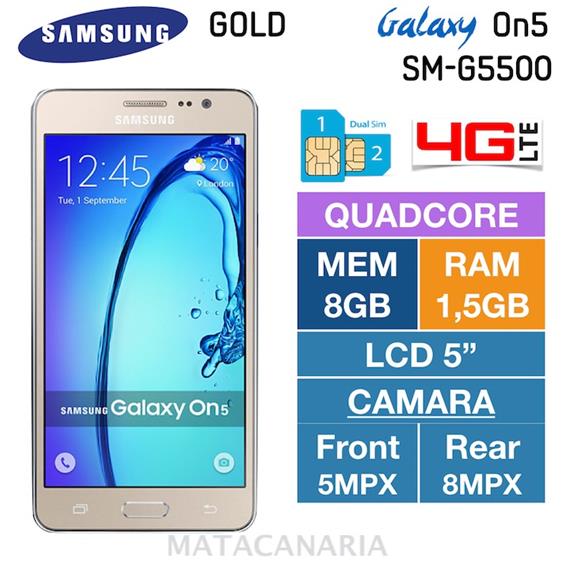 SAMSUNG SM-G5500 ON 5 DS 4G GOLD