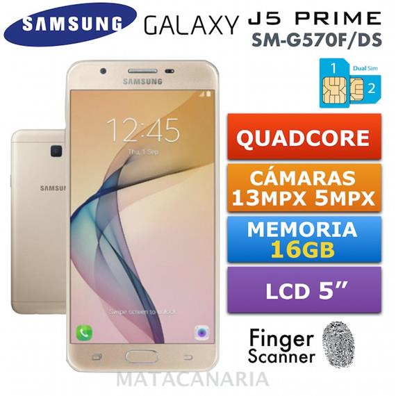 SAMSUNG SM-G570F J5 PRIME DS 4G GOLD