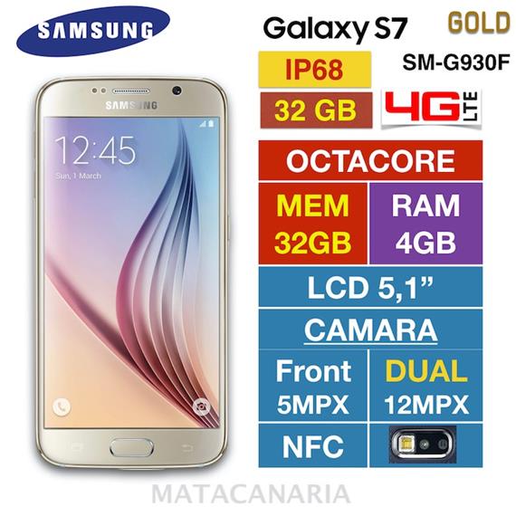 SAMSUNG SM-G930F S7 32GB GOLD