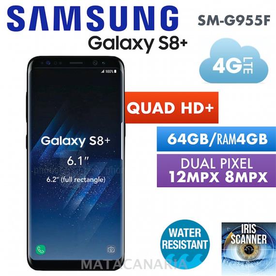 SAMSUNG SM-G955F S8+ 64GB SILVER