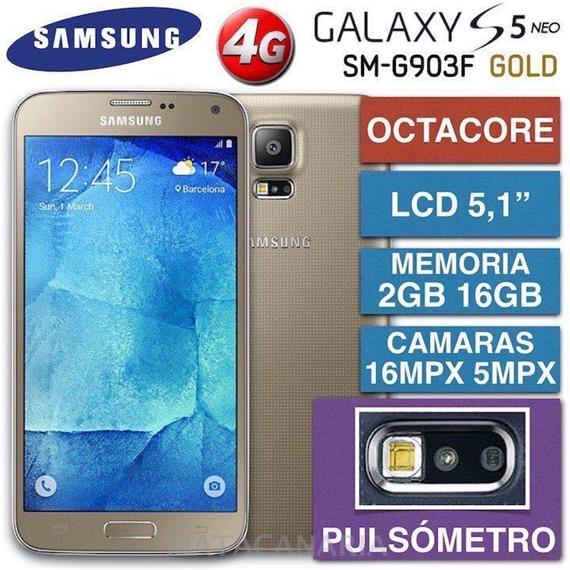 SAMSUNG SMG-903F S5 NEO GOLD