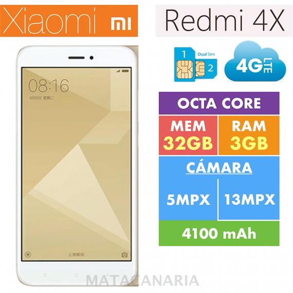 XIAOMI REDMI 4X 32G 4G DS BLACK