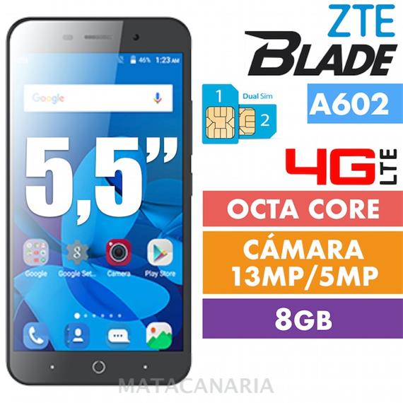 ZTE BLADE A602 DS BLACK