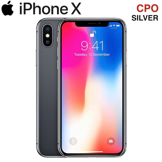 APPLE A1901 IPHONE X 64GB CPO SILVER