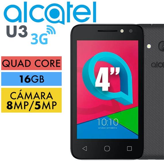 ALCATEL 4049X U3 VOLCANO BLACK