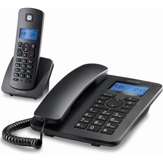 MOTOROLA C4201 PACK FIJO+ DECT INALÁMBRICO