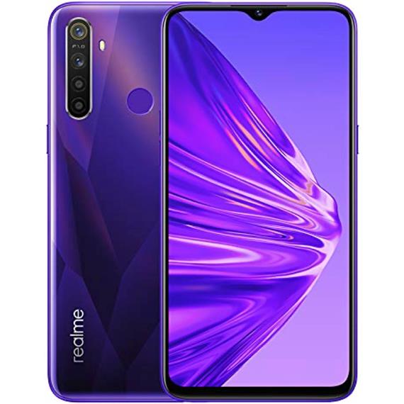 REALME 5  6.5" 4GB 128GB 4xCAM. CRYSTAL PURPLE