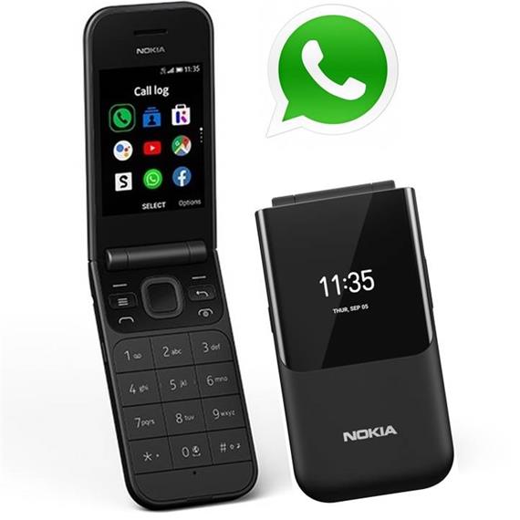 NOKIA 2720 FLIP 2.8" / 4G / WHATSAPP DS BLACK