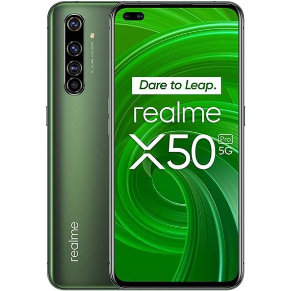 REALME X50 PRO 5G 6.44"  8GB 128GB 4XCAM 65W Verde