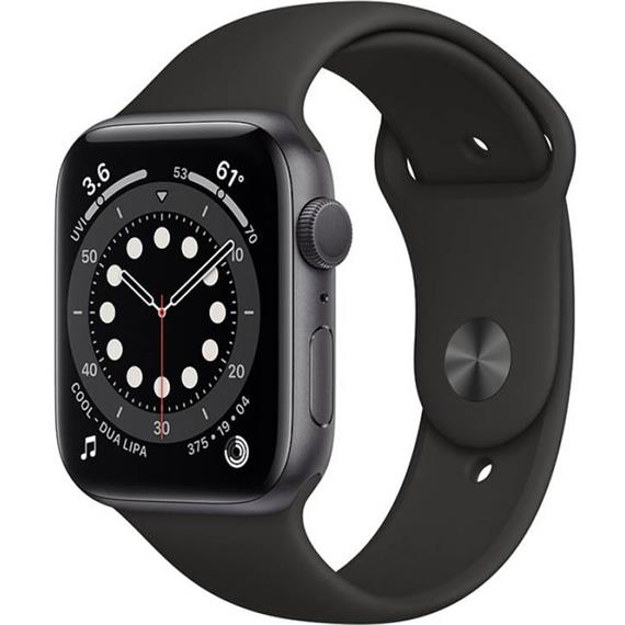 APPLE WATCH SERIES 6 GPS 44MM SPACE GREY + BLACK (M00H3TY/A)