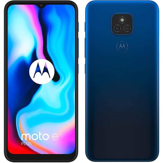 MOTOROLA E7 PLUS 6.5" 4GB 64GB 2XCAM Azul