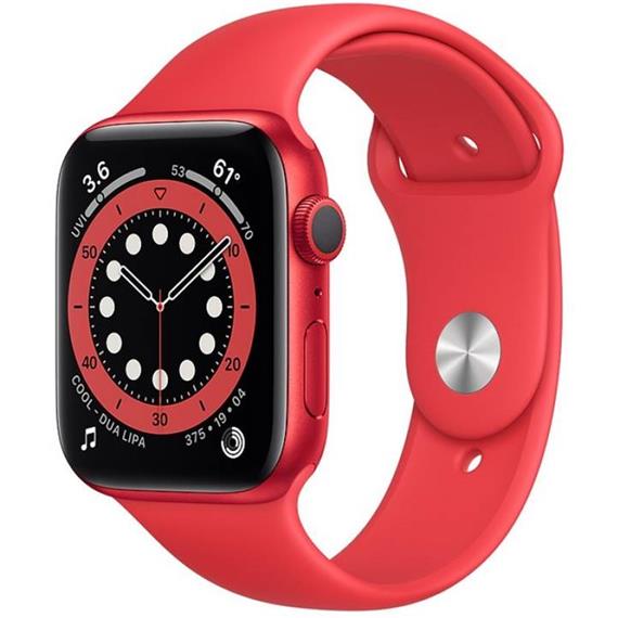 APPLE WATCH SERIES 6 GPS 44MM RED ALUMINIUM + RED (M00M3TY/A)