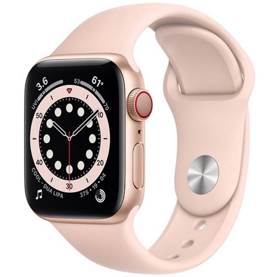 APPLE WATCH SERIES 6 GPS + CELULAR 40MM GOLD ALUMINIUM + PINK (M06N3TY/A)