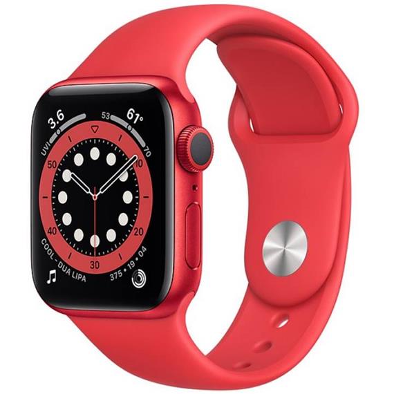 APPLE WATCH SERIES 6 GPS 40MM RED ALUMINIUM + RED (M00A3TY/A)